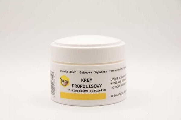 Krem propolisowy z mleczkiem pszczelim – 50 ml