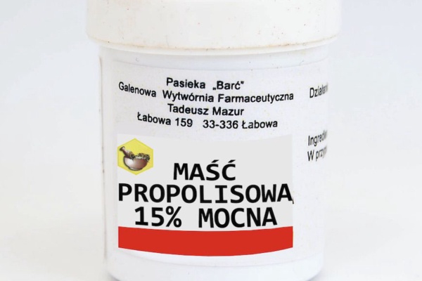 Maść propolisowa mocna 15% – 20 ml