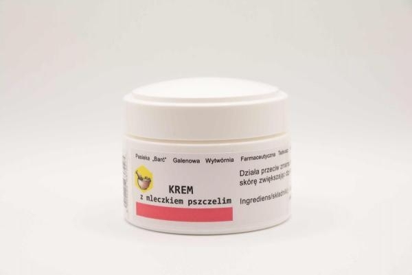 Krem z mleczkiem pszczelim – 50 ml